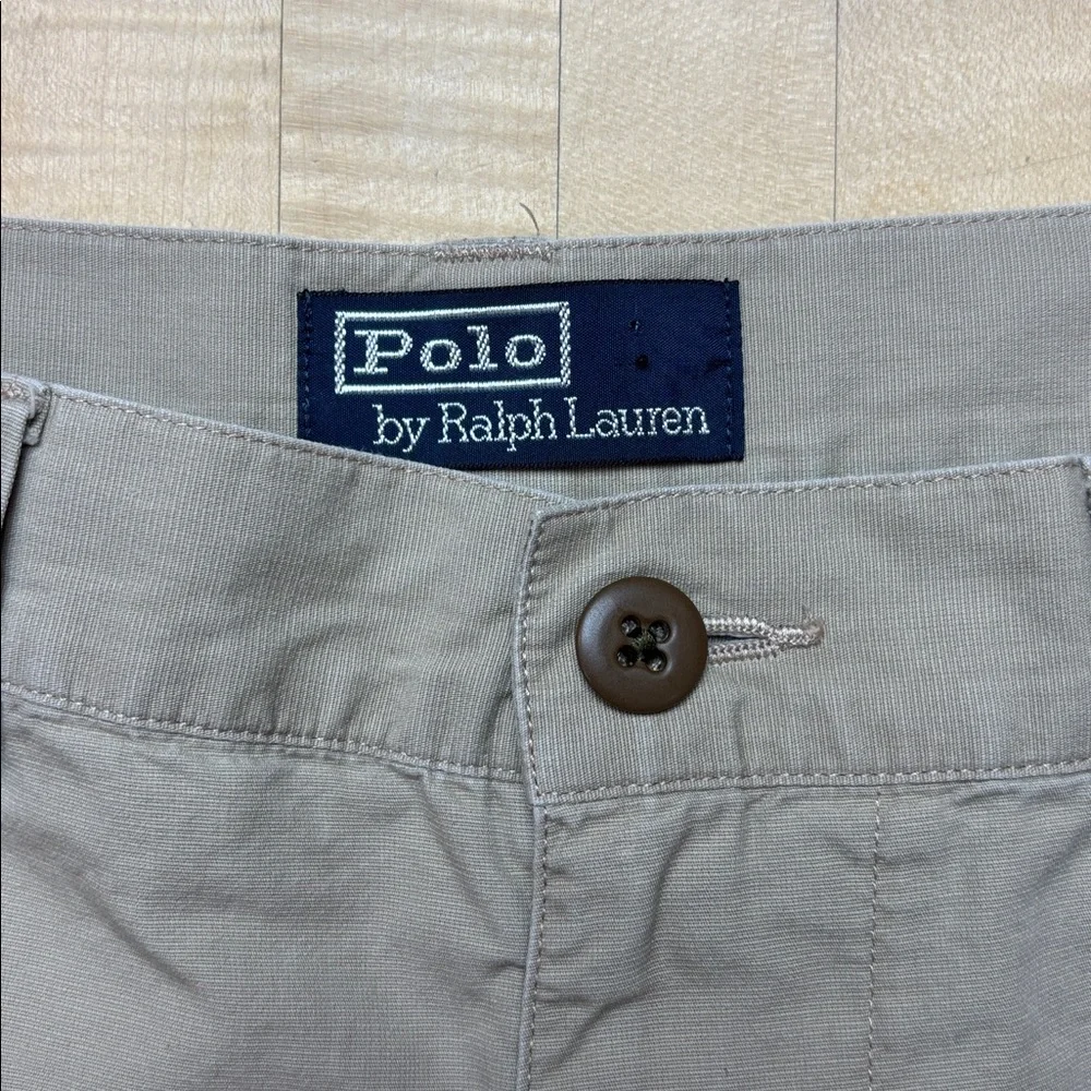 VTG‎ Polo Ralph Lauren Shorts Men's Size 38 Khaki Chino Preppy